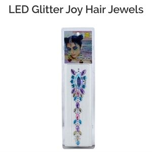 LED Light Up Glittery Hair Jewels (OS)